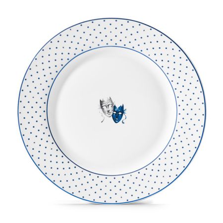 тарелка APOLLO Teatro 19см десертная фарфор синий