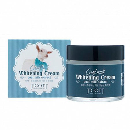 Крем для лица JIGOTT Увлажняющий крем для лица с экстрактом козьего молока