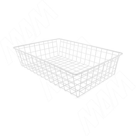 BASE Корзина сетчатая, 120x400x600 мм, белый (КС124060 БЕЛ)