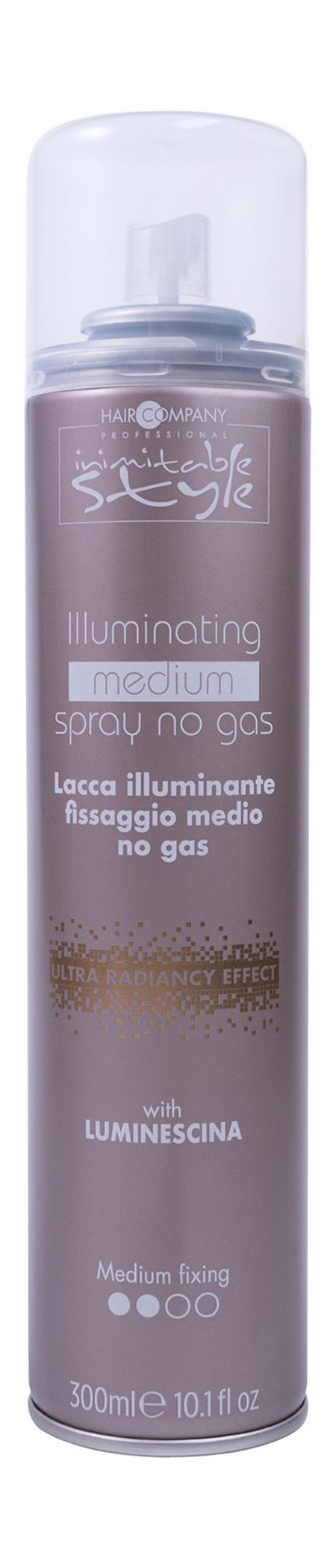 Hair Company Inimitable Style Illuminating Medium Spray No Gas