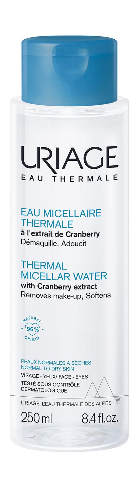 Uriage Thermal Micellar Water Normal to Dry Skin