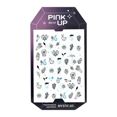 Наклейки для ногтей PINK UP DECOR MYSTIC COLLECTION 2D переводные тон 179 наклейки 3d лондон 2510 5