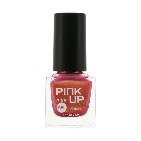 Лак для ногтей PINK UP MINI GEL с эффектом геля тон 98 5 мл