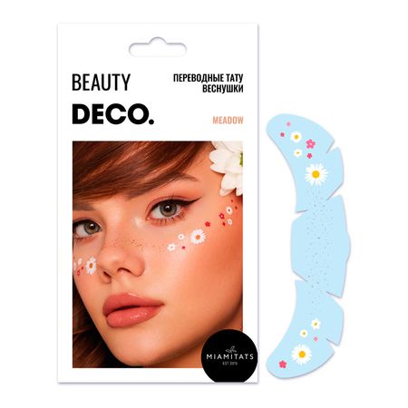 Набор переводных тату-веснушек DECO. by Miami tattoos Meadow джоэль марш ux для бизнеса
