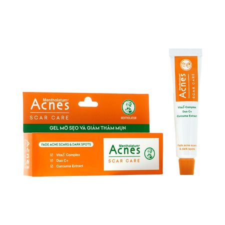 Гель для лица MENTHOLATUM ACNES витаминный против акне, постакне и черных точек, с экстрактом куркумы 12 гр