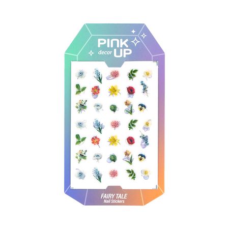 Наклейки для ногтей PINK UP DECOR NAIL STICKERS переводные тон 229 наклейки 3d лондон 2510 5