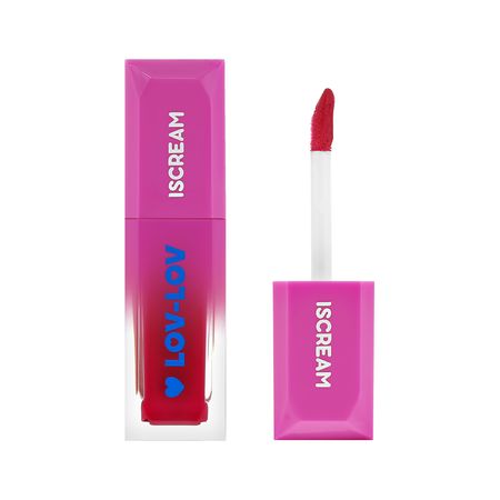 Помада-блеск для губ ISCREAM LOV-LOV тон 06 е викторова как я полюбила себя больше еды