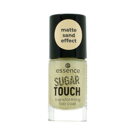 Топовое покрытие для ногтей ESSENCE SUGAR TOUCH с эффектом матового песка