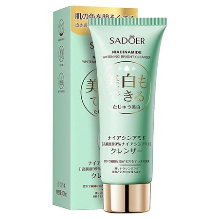 Гель для умывания SADOER Средство для умывания очищающее с ниацинамидом