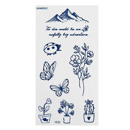 Тату IRISK Тату реалистичная долговременная для тела INK TATOO