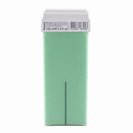 Воск для депиляции KAPOUS Жирорастворимый воск с экстрактом Чайного дерева в картридже