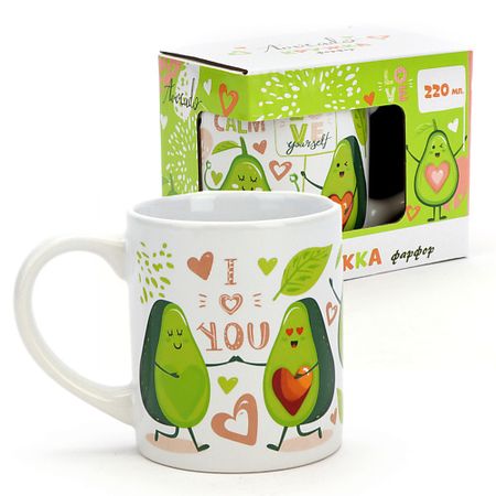 Кружка ND PLAY Кружка в подарочной упаковке Авокадо