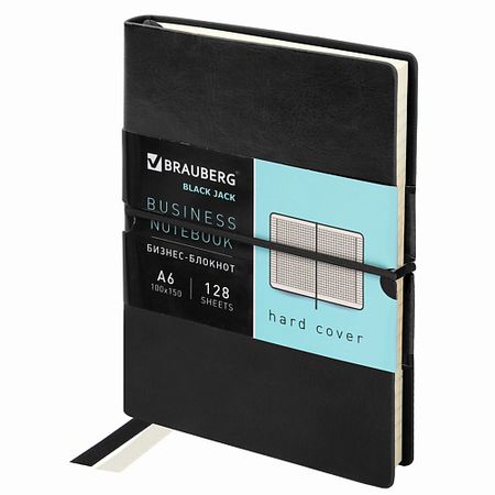 Блокнот BRAUBERG Блокнот  А6 Black Jack