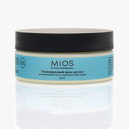 Крем для ног MIOS Тонизирующий крем для ног с охлаждающим эффектом