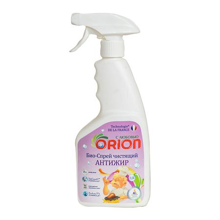 Средство для удаления жира на кухне ORION Био-Спрей для кухни Антижир