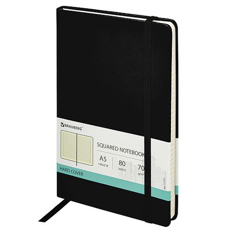 Блокнот BRAUBERG Блокнот А5 Metropolis Special 80 листов