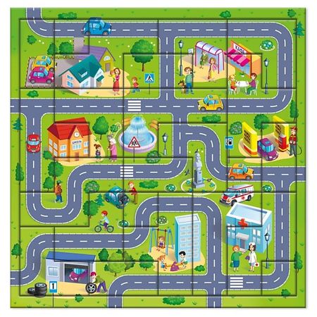 Настольная игра ГЕОДОМ Головоломка с дополненной реальностью Город