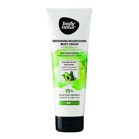 Крем для тела BODY NATUR Крем для тела масло авокадо и масло ши Repairing Nourishing Body Cream
