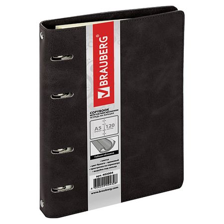 Тетрадь BRAUBERG Тетрадь на кольцах, Main А5 тамара вивиановна игнатьева прописи для дошкольников пиши не спиши тетрадь 2