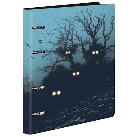 Тетрадь LOREX Тетрадь со сменным блоком на кольцах HORROR A5 80 листов