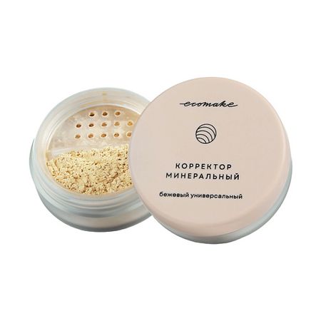 Корректор для лица ECOMAKE Корректор минеральный «Бежевый универсальный»