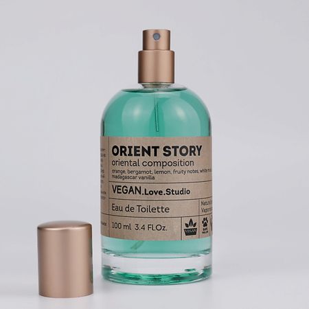 Туалетная вода VEGAN.LOVE.STUDIO Туалетная вода унисекс Orient Story цитрус фрукты амбра
