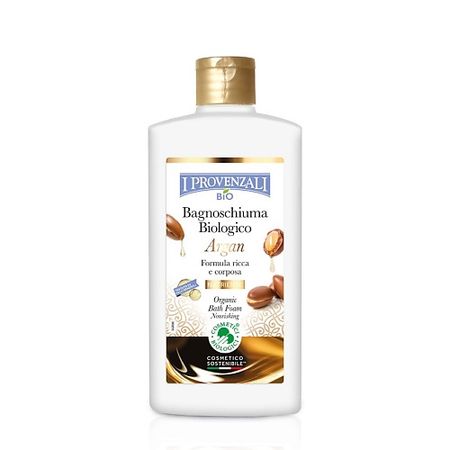 Пена для ванны I PROVENZALI Органическая пена для душа и ванны с Арганом Питательная