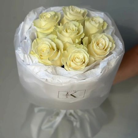 Букет живых цветов KLUMBA Милкшейк