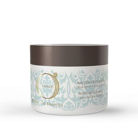 Маска для волос BAREX Маска питательная с маслом арганы и маслом семян льна ЗОЛОТО МАРОККО