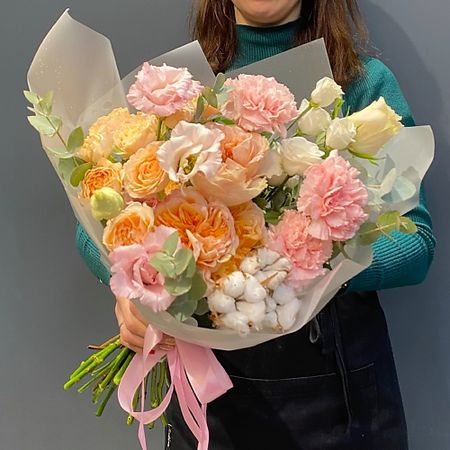 Букет живых цветов КАКТУСМАРКЕТ Букет Джульетта