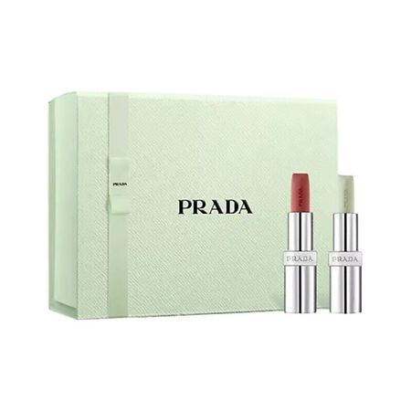 Набор средств для губ PRADA Подарочный набор для губ Помада+Бальзам для губ