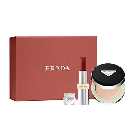 Набор парфюмерии PRADA Подарочный набор Monochrome Hyper Matte+Air Cushion обложка для паспорта monochrome honey yellow