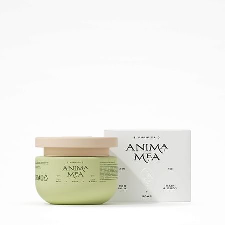 Мыло жидкое ANIMA MEA Густое мыло (Бельди) для тела, волос и души Purifica