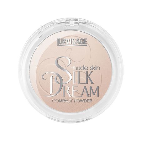 Пудра компактная для лица LUXVISAGE SILK DREAM NUDE SKIN тон 4