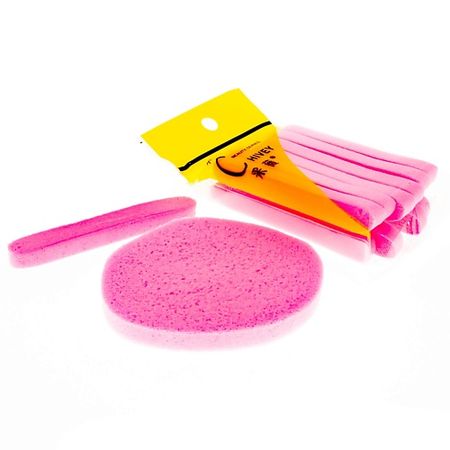 Спонж для лица BEAUTY SERIES CHIVEY Спонж для умывания цвет Розовый