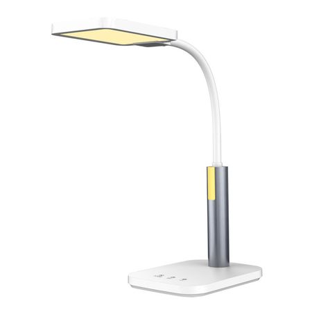 лампа настольная светодиодная CAMELION LED 10Вт 620Лм регулируемая белый