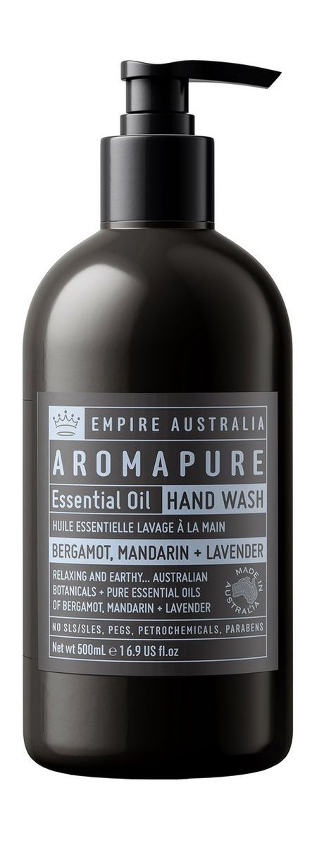Empire Australia Aromapure Hand Wash Bergamot, Mandarin + Lavender