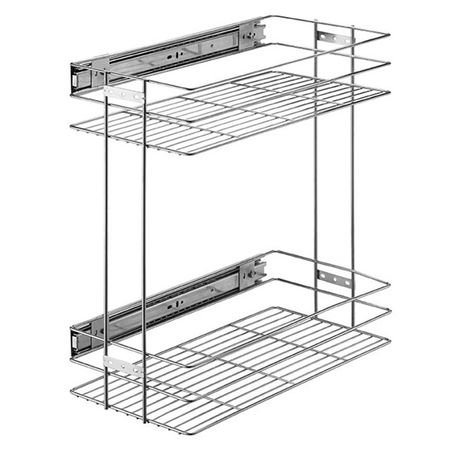 бутылочница Lemaх 300мм с боковым креплением 450х251х470мм хром