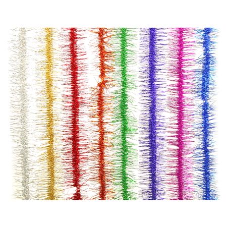 мишура Вьюга 270х7,5см зеленый