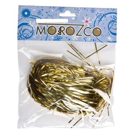 дождик золото 150х10см наталья томилина дождик в шляпе