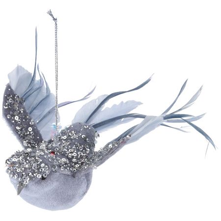 подвеска Птица 27,5см текстиль серебряный подголовник с маской котик текстиль 30х30