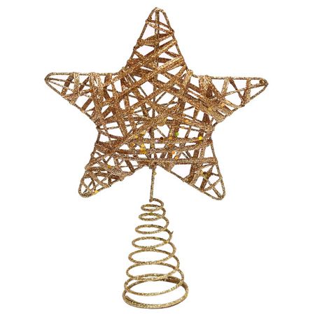 верхушка Звезда 20см металл золотая людмила мартова чужая путеводная звезда