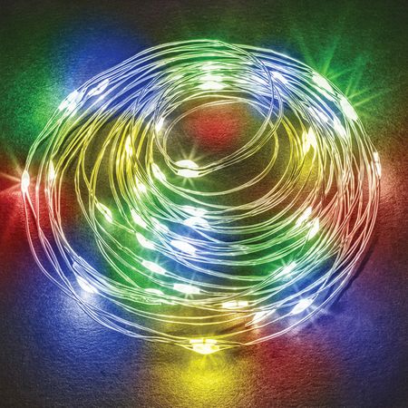 гирлянда NAVIGATOR роса 5,2м 50 LED мульти свет