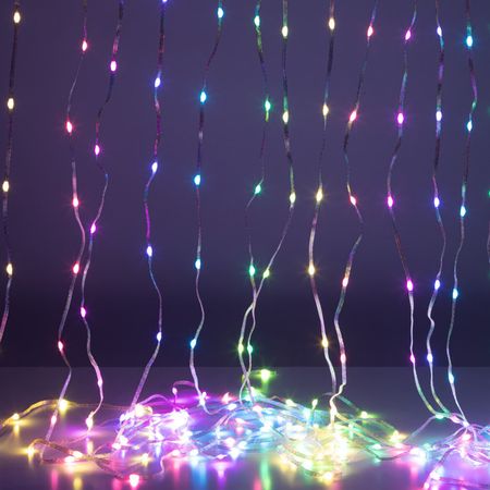 гирлянда-занавес ЭРА 2х2м 400LED мультиколор IP44