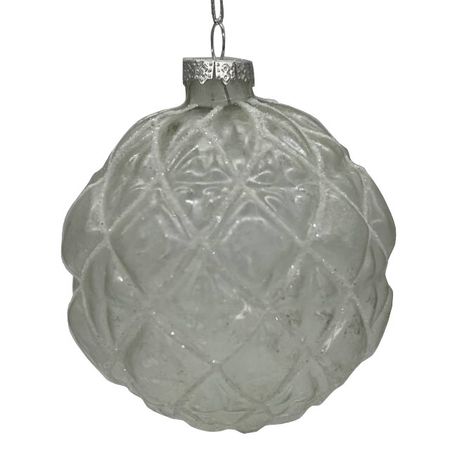 шар MAXIJOY Феерия 100мм стекло прозрачный