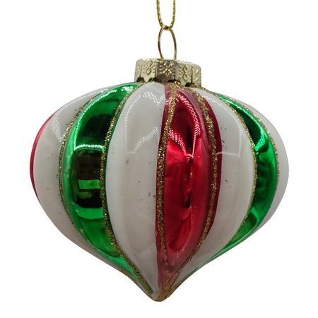 подвеска MAXIJOY Карамель 8см стекло мультиколор