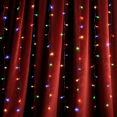 гирлянда-занавес MAXIJOY 3х3м 196LED мульти свет