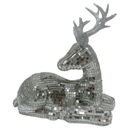 фигурка MAXIJOY Олень 20см стекло пластик серебряный бутылка в чехле велюр kawaii зверюшки enjoy the little things стекло 300мл 12 07599 kwi1 ланч бокс кролик kawaii 1000мл пластик 20х13х7 12 34435 lb5