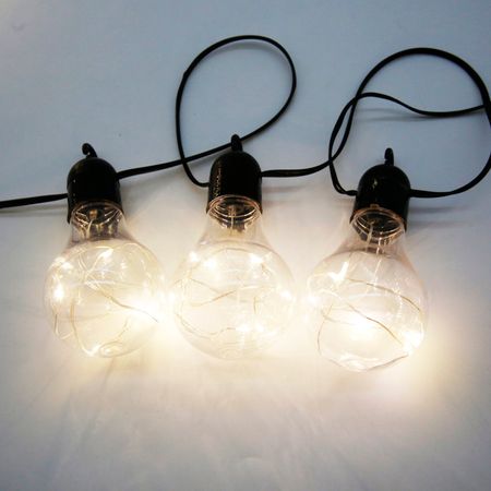 гирлянда MAXIJOY Лампочки 9,5м 100miniLED теплый белый свет