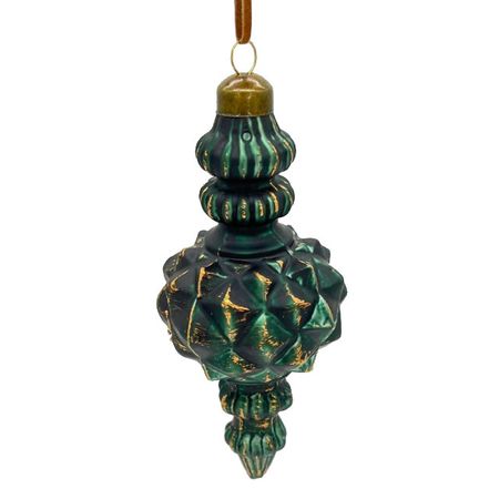 подвеска MAXIJOY Балюстрада 16см стекло темно-зеленый